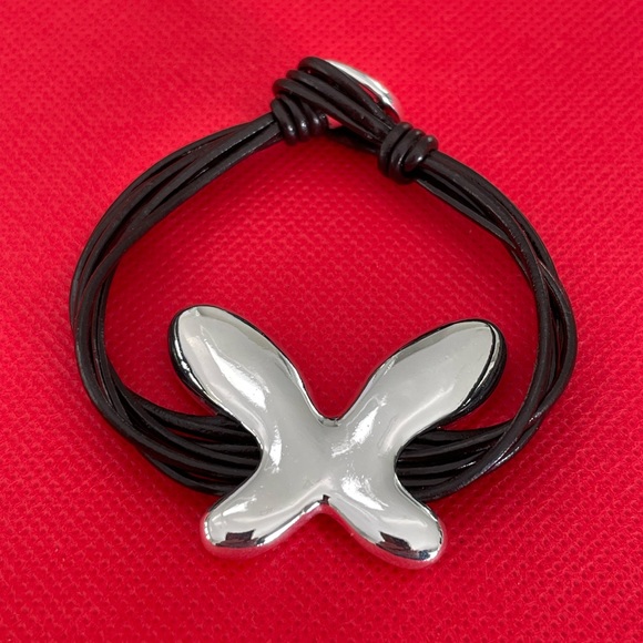 Uno de 50 Bracelet - Butterfly Effect - Silver - Size M - Picture 7 of 13